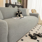 Stretch Plush Fitted Couch Slipcover Furniture Protector for 1/2/3/4/5 Cushion Couch