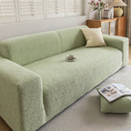High Elastic Floral Couch Slipcover, Jacquard Stretch Non-Slip Furniture Protector