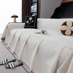 Waterproof Couch Cover Throw, Non Slip Furniture Protector for Leather & Fabric Sofa