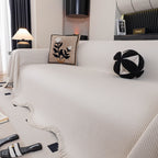 Soft Decorative Throw for Sofa and Loveseat, Textured Sofa Cover Blanket for Couch