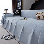 Waterproof Couch Cover Throw, Non Slip Furniture Protector for Leather & Fabric Sofa