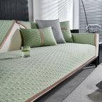 Geometric 3D Sofa Cover, Non-Slip Couch Protector for Seat, Backrest & Armrest