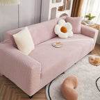 3D Geometric Stretch Sofa Slipcovers Non Slip Pet Friendly Washable Fitted Sofa Covers