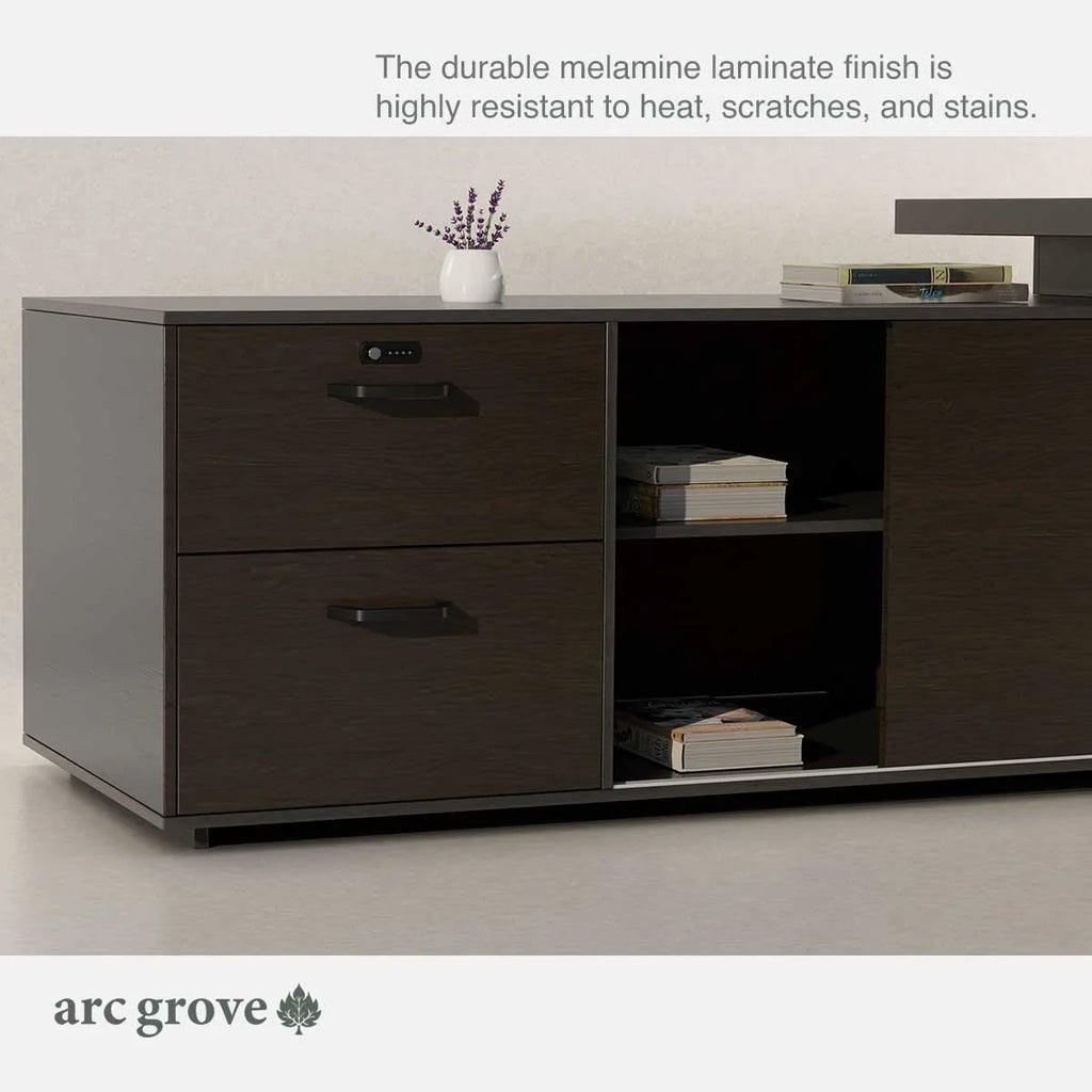 Hershey · Modern L-Shaped Executive Desk