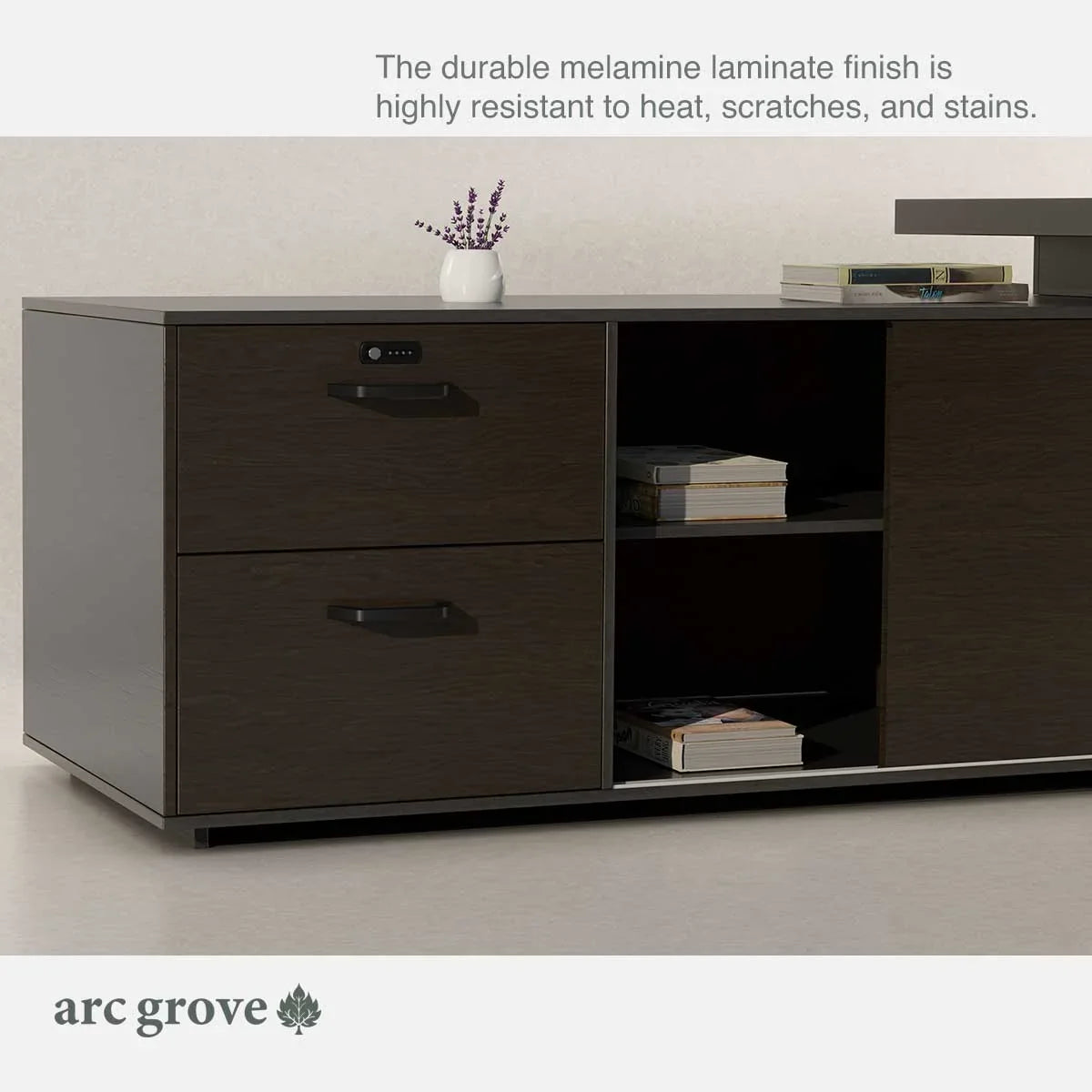 Hershey · Modern L-Shaped Executive Desk