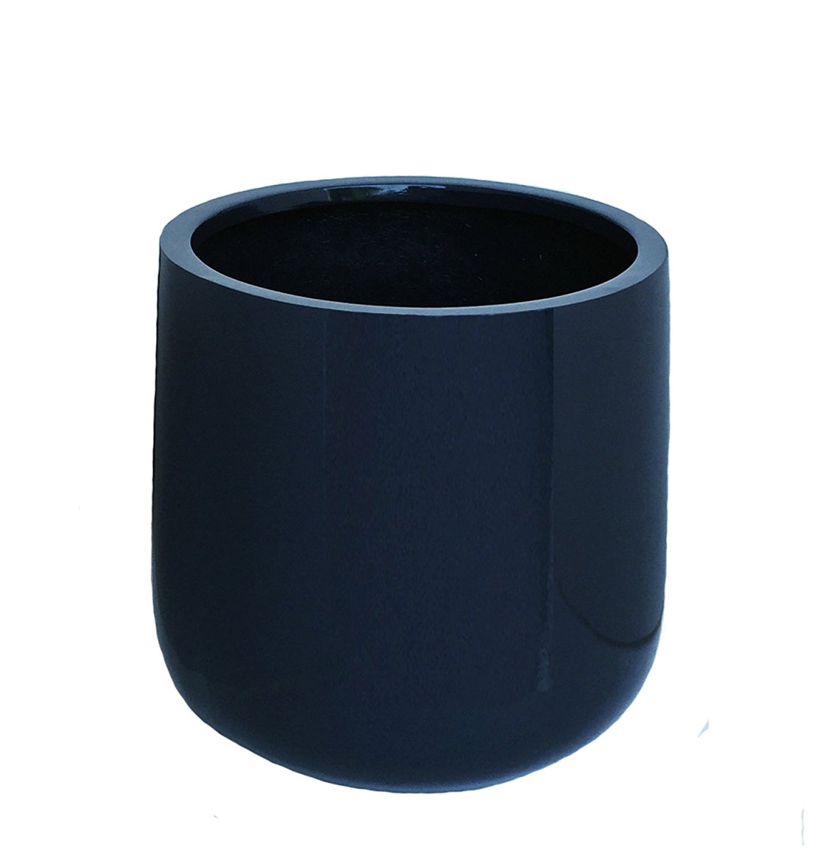 Sunscape Bp-S-Gray Ainslie Planter  Glossy Gray - Small