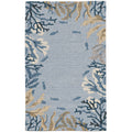 Sonesta 2020 Steel Blue Lagoon Area Rug, Size  33 Inch  X 53 Inch
