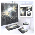 Halloween 4-Piece Bathroom Set  Bats