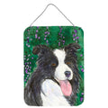 CarolineS Treasures Ss1053Ds1216 Border Collie Aluminium Metal Wall Or Door Hanging Prints, 16 Inch  Inch  X 12 Inch  Inch , Multicolor
