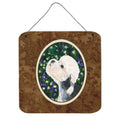 CarolineS Treasures Ss1055Ds66 Dandie Dinmont Terrier Aluminum Metal Wall Or Door Hanging Prints, 6 X 6 Inch  Inch , Multicolor