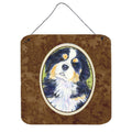 CarolineS Treasures Ss1059Ds66 Bernese Mountain Dog Aluminum Metal Wall Or Door Hanging Prints, 6 X 6 Inch  Inch , Multicolor
