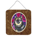 CarolineS Treasures Ss1063Ds66 Finnish Lapphund Aluminum Metal Wall Or Door Hanging Prints, 6 X 6 Inch  Inch , Multicolor