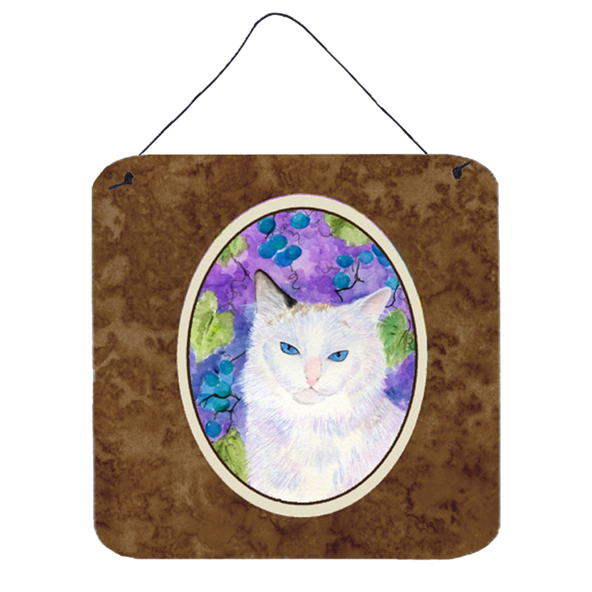 CarolineS Treasures Ss1065Ds66 Cat Aluminum Metal Wall Or Door Hanging Prints, 6 X 6 Inch  Inch , Multicolor