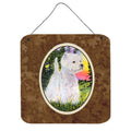 CarolineS Treasures Ss1067Ds66 Westie Aluminum Metal Wall Or Door Hanging Prints, 6 X 6 Inch  Inch , Multicolor