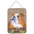 CarolineS Treasures Ss4082Ds1216 Bulldog English Aluminium Metal Wall Or Door Hanging Prints, 16 Inch  Inch  X 12 Inch  Inch , Multicolor