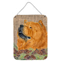 CarolineS Treasures Ss4091Ds1216 Chow Chow Aluminium Metal Wall Or Door Hanging Prints, 16 Inch  Inch  X 12 Inch  Inch , Multicolor