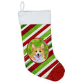 CarolineS Treasures Ss4555Cs Corgi Winter Snowflakes Christmas Stocking, 11 X 18 Inch  Inch , Multicolor