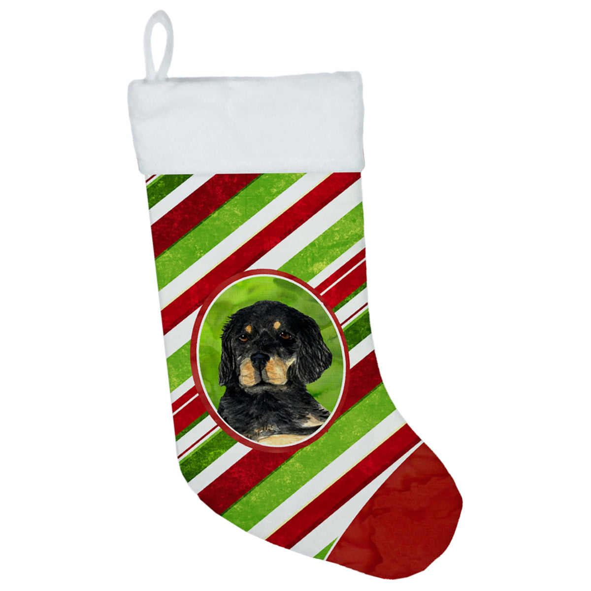 CarolineS Treasures Ss4584Cs Gordon Setter Winter Snowflakes Christmas Stocking, 11 X 18 Inch  Inch , Multicolor