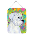 Inch CarolineS Treasures Ss4854Ds1216 Boxer Easter Eggtravaganza Aluminium Metal Wall Or Door Hanging Prints, 16 Inch  Inch  X 12 Inch  Inch , Multicol