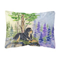 'Caroline'S Treasures Ss8007Pw1216 Tibetan Mastiff Decorative Canvas Fabric Pillow, Large, Multicolor'