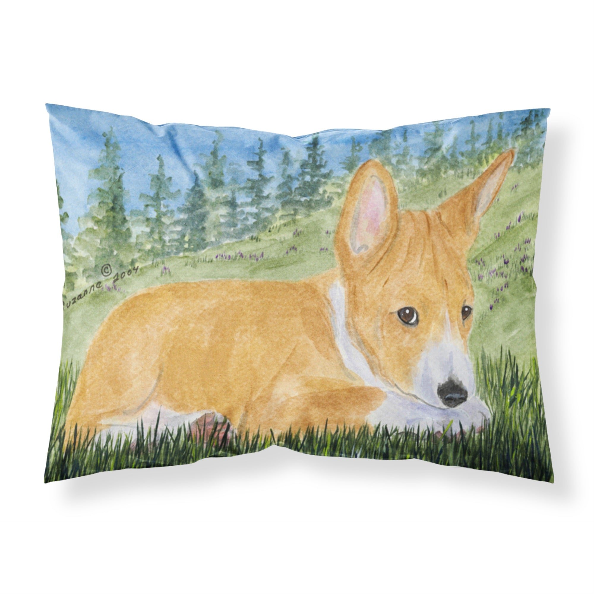 'Caroline'S Treasures Ss8016Pillowcase Basenji Moisture Wicking Fabric Standard Pillowcase, Large, Multicolor'
