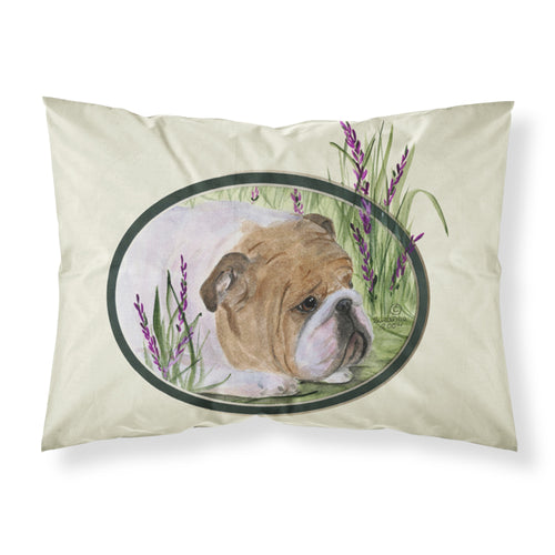 'Caroline'S Treasures Ss8023Pillowcase English Bulldog Moisture Wicking Fabric Standard Pillowcase, Large, Multicolor'