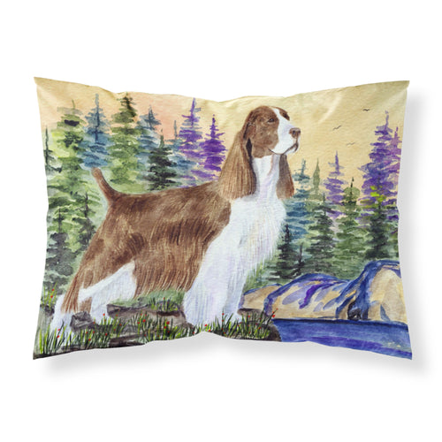 'Caroline'S Treasures Ss8105Pillowcase Springer Spaniel Moisture Wicking Fabric Standard Pillowcase, Large, Multicolor'