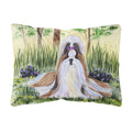 'Caroline'S Treasures Ss8112Pw1216 Shih Tzu Decorative Canvas Fabric Pillow, Large, Multicolor'