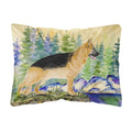 'Caroline'S Treasures Ss8129Pw1216 German Shepherd Decorative Canvas Fabric Pillow, Large, Multicolor'