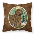 'Caroline'S Treasures Ss8131Pw1414 Field Spaniel Decorative Canvas Fabric Pillow, Large, Multicolor'