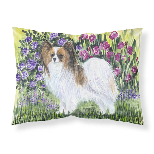 'Caroline'S Treasures Ss8153Pillowcase Papillion Moisture Wicking Fabric Standard Pillowcase, Large, Multicolor'