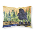 'Caroline'S Treasures Ss8196Pillowcase Poodle Moisture Wicking Fabric Standard Pillowcase, Large, Multicolor'