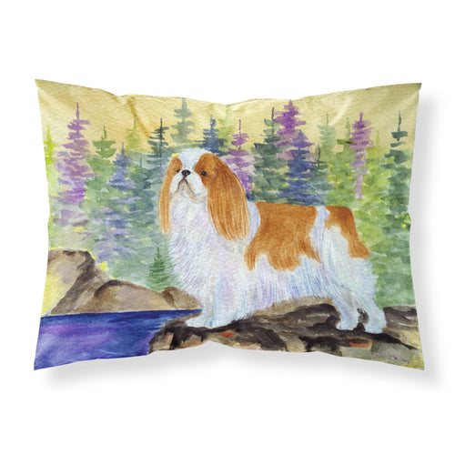 'Caroline'S Treasures Ss8204Pillowcase English Toy Spaniel Moisture Wicking Fabric Standard Pillowcase, Large, Multicolor'