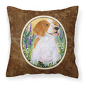 'Caroline'S Treasures Ss8219Pw1414 Welsh Springer Spaniel Decorative Canvas Fabric Pillow, Large, Multicolor'