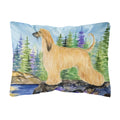 'Caroline'S Treasures Ss8220Pw1216 Afghan Hound Decorative Canvas Fabric Pillow, Large, Multicolor'