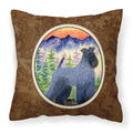 'Caroline'S Treasures Ss8223Pw1414 Kerry Blue Terrier Decorative Canvas Fabric Pillow, Large, Multicolor'