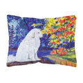 'Caroline'S Treasures Ss8240Pw1216 Great Pyrenees Decorative Canvas Fabric Pillow, Large, Multicolor'