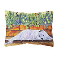 'Caroline'S Treasures Ss8248Pw1216 Maltese Decorative Canvas Fabric Pillow, Large, Multicolor'