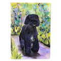 'Caroline'S Treasures Ss8264Chf Portuguese Water Dog Flag Canvas, Large, Multicolor'