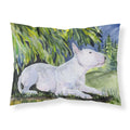 'Caroline'S Treasures Ss8266Pillowcase Bull Terrier Moisture Wicking Fabric Standard Pillowcase, Large, Multicolor'