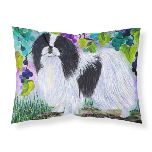 'Caroline'S Treasures Ss8270Pillowcase Japanese Chin Moisture Wicking Fabric Standard Pillowcase, Large, Multicolor'