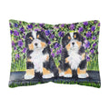 'Caroline'S Treasures Ss8334Pw1216 Bernese Mountain Dog Decorative Canvas Fabric Pillow, Large, Multicolor'