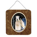CarolineS Treasures Ss8364Ds66 Starry Night Wheaten Terrier Soft Coated Wall Or Door Hanging Prints, 6 X 6 Inch  Inch , Multicolor