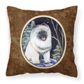 'Caroline'S Treasures Ss8404Pw1414 Starry Night Keeshond Decorative Canvas Fabric Pillow, Large, Multicolor'