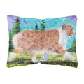 'Caroline'S Treasures Ss8423Pw1216 Australian Shepherd Decorative Canvas Fabric Pillow, Large, Multicolor'