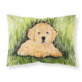 'Caroline'S Treasures Ss8476Pillowcase Golden Retriever Moisture Wicking Fabric Standard Pillowcase, Large, Multicolor'
