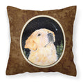 'Caroline'S Treasures Ss8480Pw1414 Starry Night Golden Retriever Fabric Pillow, Large, Multicolor'