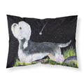 'Caroline'S Treasures Ss8486Pillowcase Starry Night Dandie Dinmont Terrier Moisture Wicking Fabric Standard Pillowcase, Large,