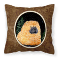 'Caroline'S Treasures Ss8489Pw1414 Starry Night Chow Chow Decorative Canvas Fabric Pillow, Large, Multicolor'
