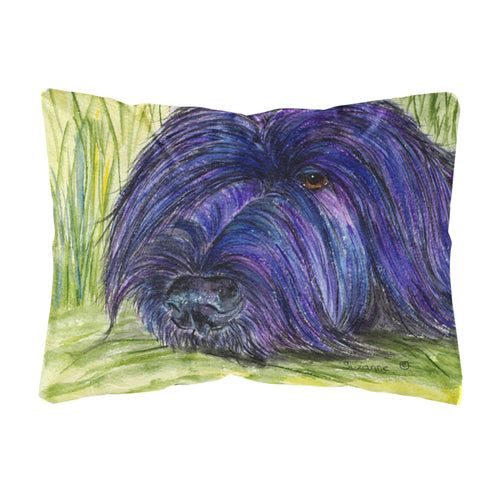 'Caroline'S Treasures Ss8520Pw1216 Briard Decorative Canvas Fabric Pillow, Large, Multicolor'